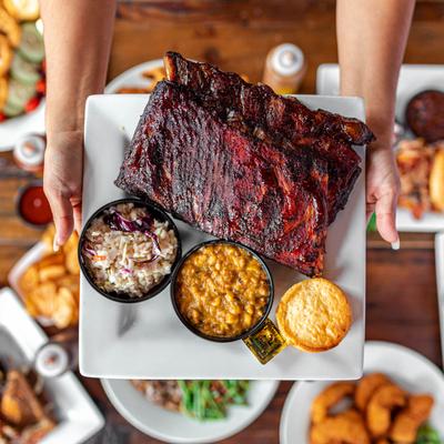 St Louis Pork Ribs — official menu photograph